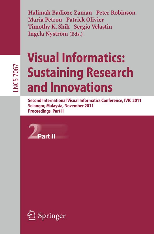 Produktbild: Visual Informatics: Sustaining Research and Innovations