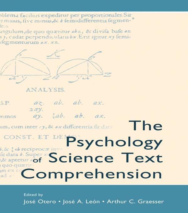 Produktbild: The Psychology of Science Text Comprehension