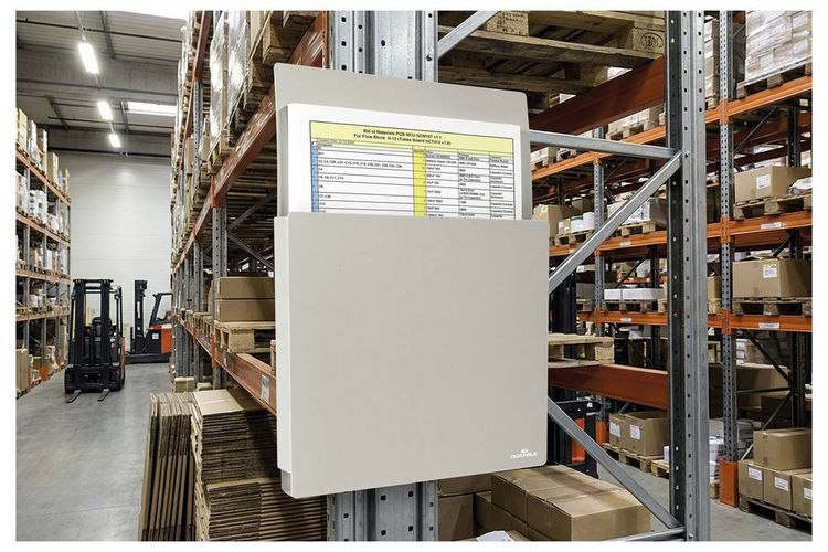Produktbild: Durable Dokumentenhalter 1 x DIN A4 245mm x 330mm x 28mm 1St.