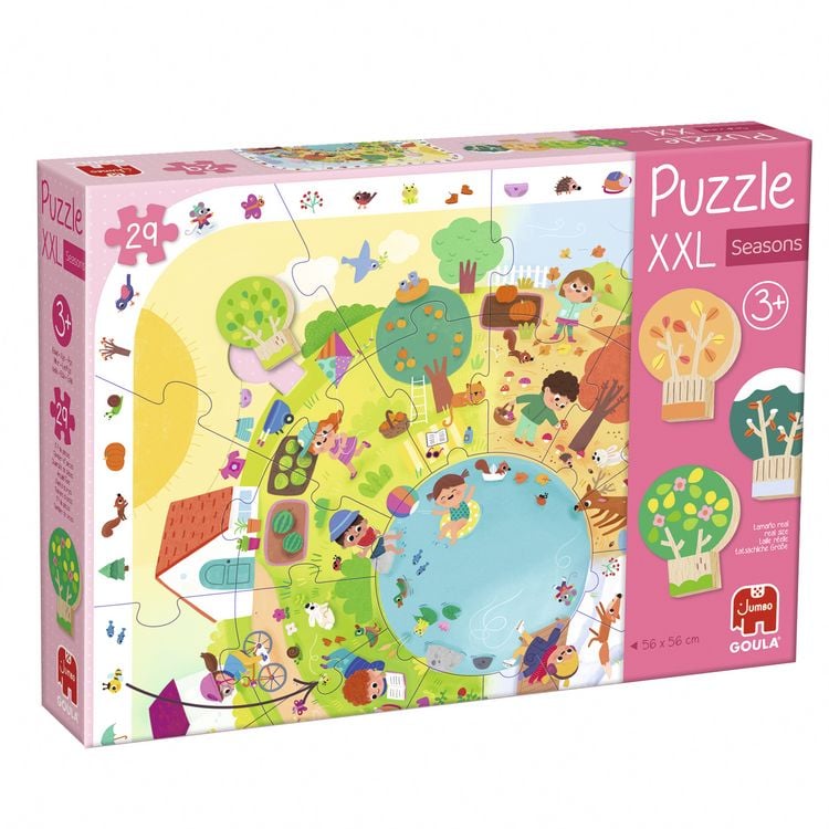 Produktbild: GOULA - XXL-Puzzle Jahreszeiten