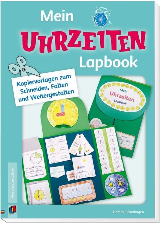 Produktbild: Mein Uhrzeiten-Lapbook