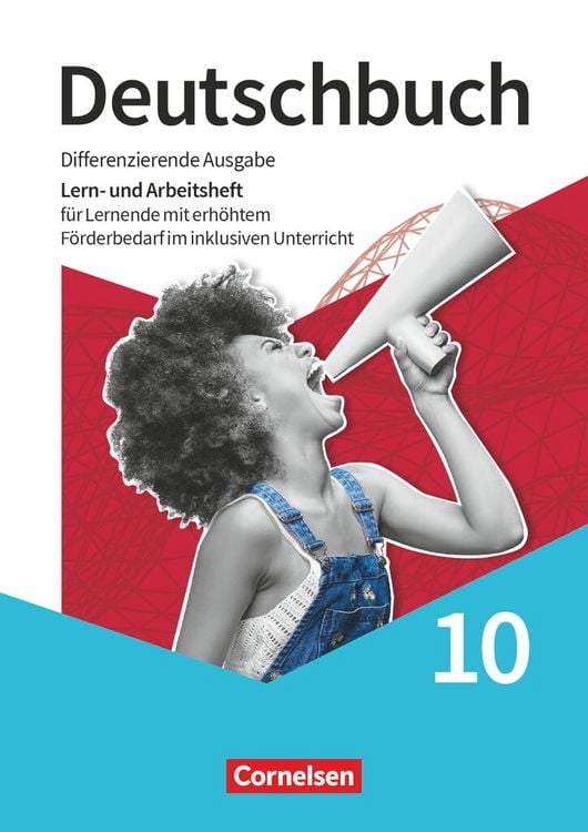 Produktbild: Deutschbuch 10. Schuljahr - Differenzierende Ausgabe 2020 - Lern- und Arbeitsheft für Lernende mit erhöhtem Förderbedarf im inklusiven Unterricht