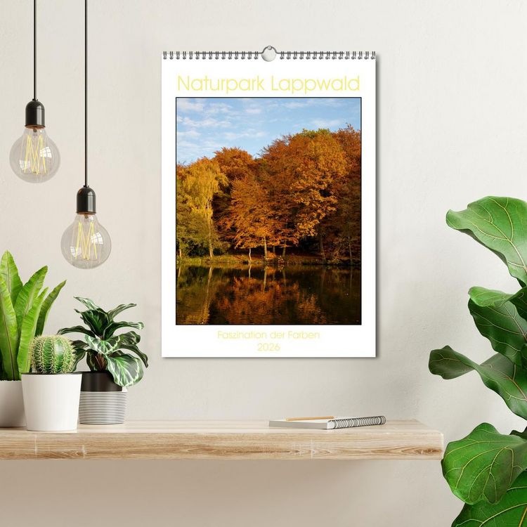 Produktbild: Faszination der Farben im Naturpark Lappwald (Wandkalender 2026 DIN A3 hoch), CALVENDO Monatskalender
