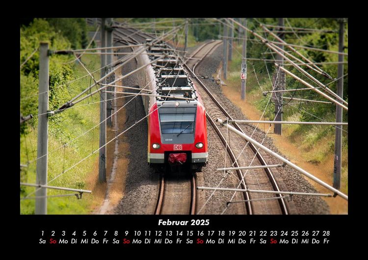 Produktbild: Züge 2025 Fotokalender DIN A3