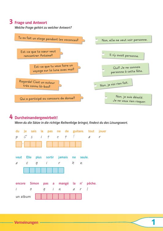 Produktbild: D&eacute;couvertes 3 Bayern (ab 2017) &Uuml;bungsblock zum Schulbuch, 3. Lernjahr