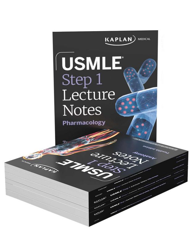Produktbild: USMLE Step 1 Lecture Notes, Twelfth Edition (2025-2026): 7-Book Preclinical Review