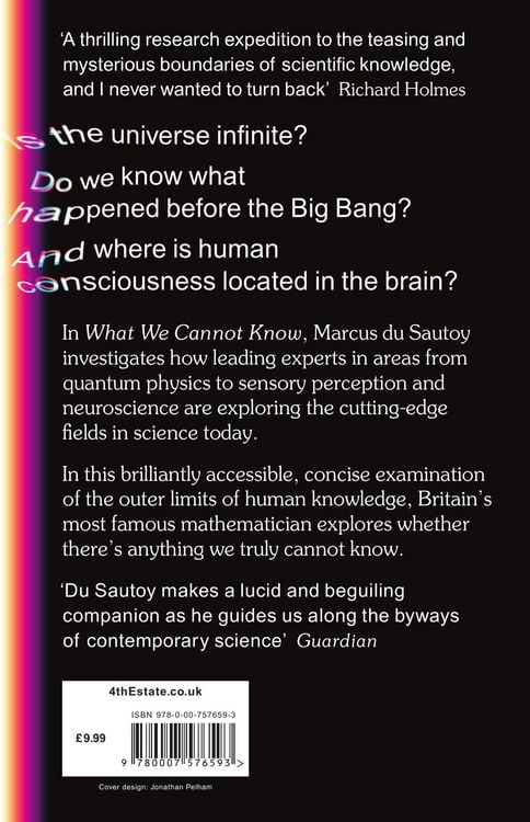 Produktbild: What We Cannot Know
