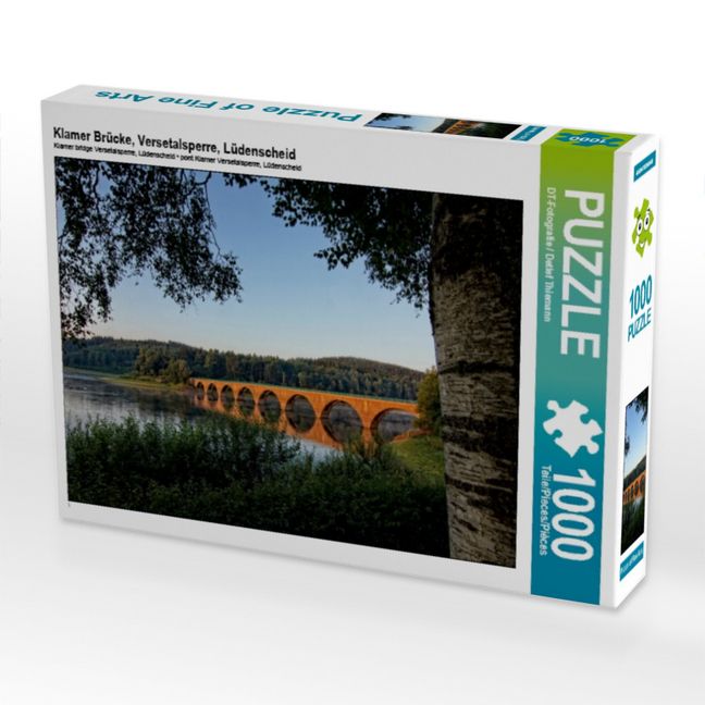 Produktbild: Klamer Br&uuml;cke, Versetalsperre, L&uuml;denscheid (Puzzle)