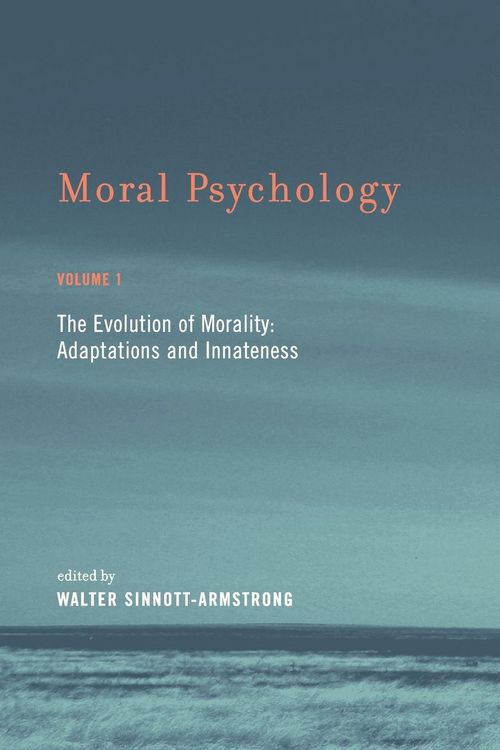 Produktbild: Moral Psychology, Volume 1