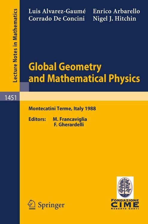 Produktbild: Global Geometry and Mathematical Physics