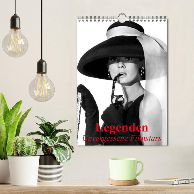Produktbild: Legenden - Unvergessene Filmstars (Wandkalender 2026 DIN A4 hoch), CALVENDO Monatskalender