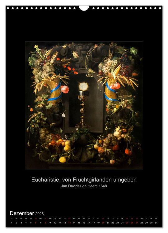 Produktbild: Stillleben - Illusionistische Malerei der Renaissance (Wandkalender 2026 DIN A3 hoch), CALVENDO Monatskalender