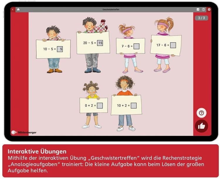Produktbild: Das &Uuml;bungsheft Mathematik 1 - DIN A4