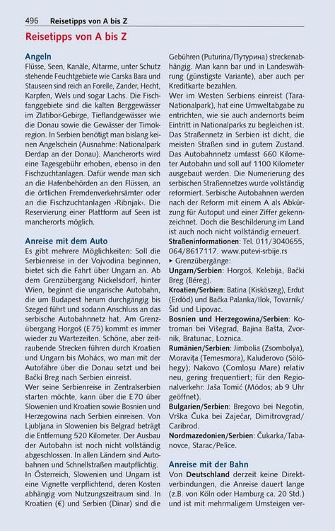 Produktbild: TRESCHER Reisef&uuml;hrer Serbien