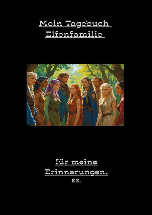 Produktbild: Tagebuch Elfenfamilie