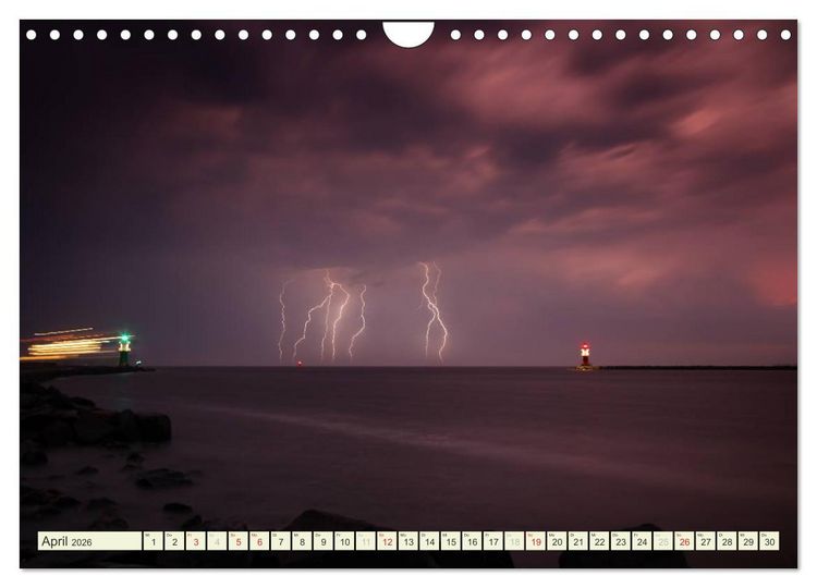 Produktbild: Ostsee - Impressionen (Wandkalender 2026 DIN A4 quer), CALVENDO Monatskalender