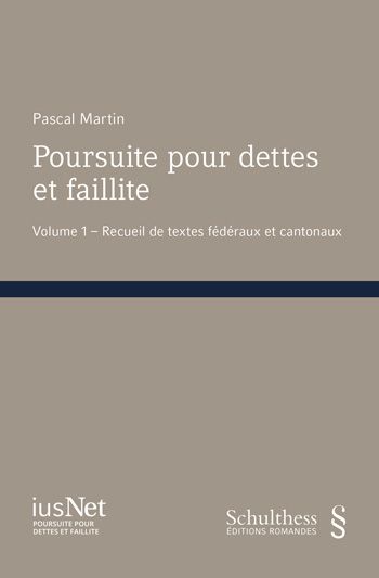 Produktbild: Poursuite pour dettes et faillite