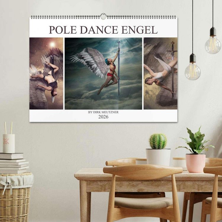 Produktbild: Pole Dance Engel (Wandkalender 2026 DIN A2 quer), CALVENDO Monatskalender