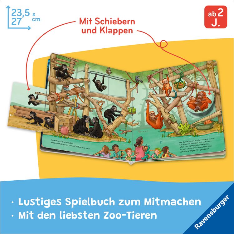 Produktbild: Mein gro&szlig;es Spielbuch Zoo