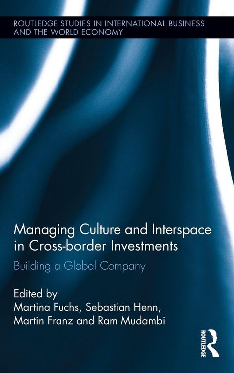 Produktbild: Managing Culture and Interspace in Cross-border Investments