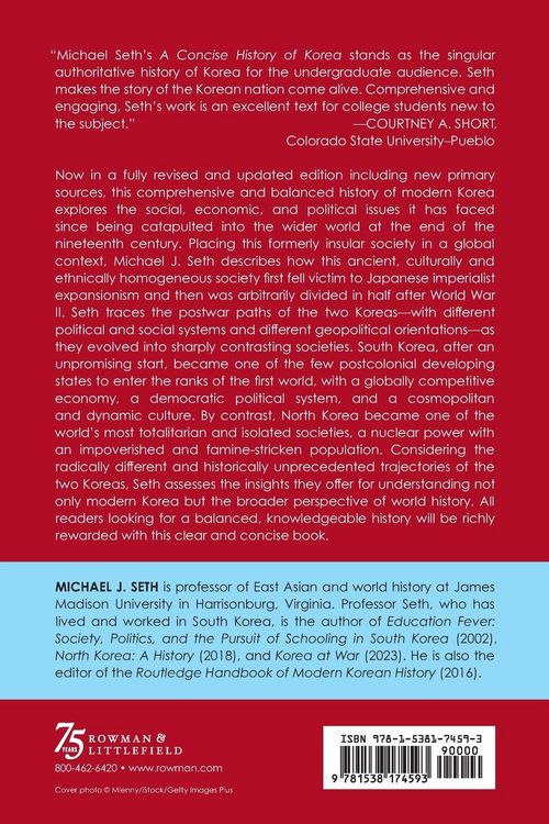 Produktbild: Concise History of Modern Korea