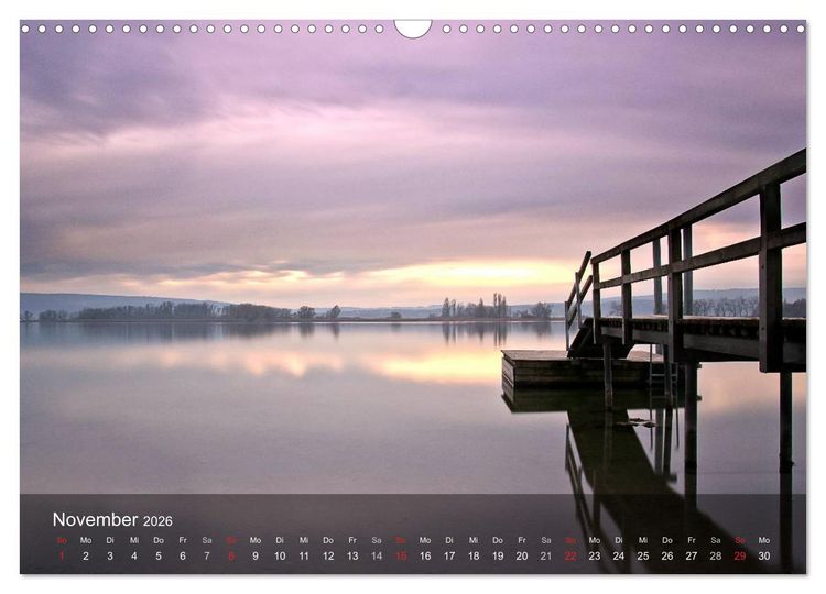 Produktbild: Stimmungsvoller Bodensee (Wandkalender 2026 DIN A3 quer), CALVENDO Monatskalender