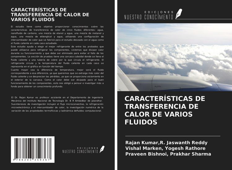 Produktbild: Caracter&iacute;sticas De Transferencia De Calor De Varios Fluidos
