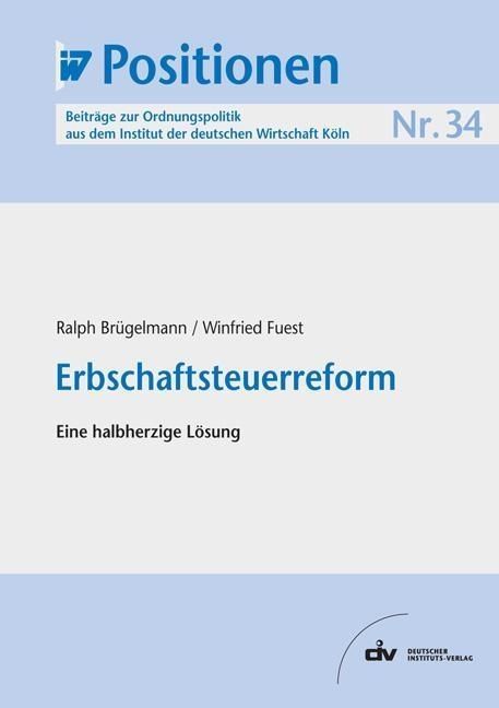 Produktbild: Erbschaftsteuerreform
