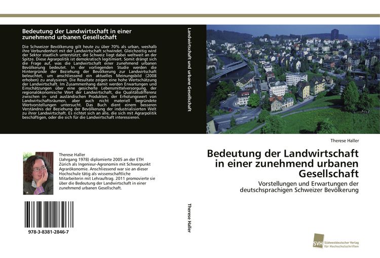 Produktbild: Bedeutung der Landwirtschaft in einer zunehmend urbanen Gesellschaft