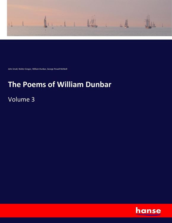 Produktbild: The Poems of William Dunbar