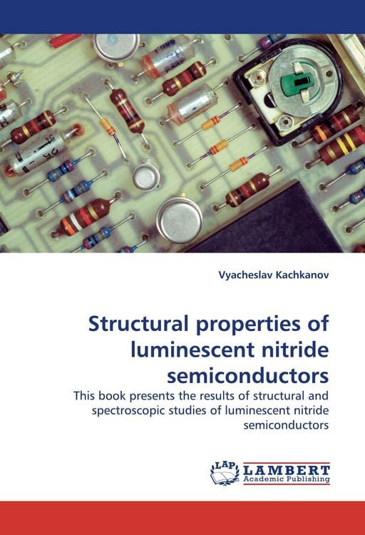 Produktbild: Structural properties of luminescent nitride semiconductors