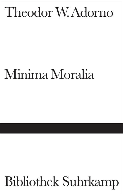 Produktbild: Minima Moralia