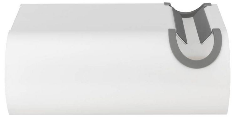 Produktbild: Elevar LBM-01 Fahrradwandhalter Anzahl Einstellpl&auml;tze=1 Stahl, PVC, Silikon, MDF Wei&szlig;, Grau