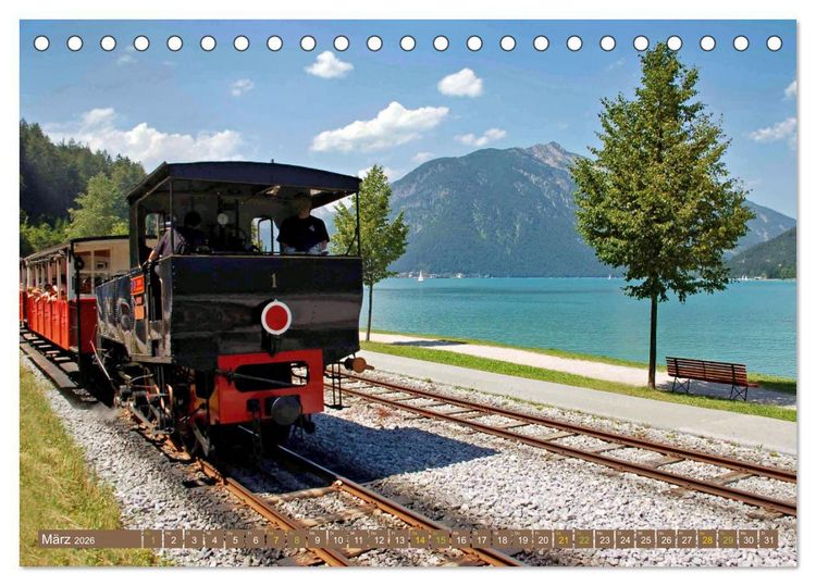 Produktbild: Und ewig lockt der Achensee - Tirol (Tischkalender 2026 DIN A5 quer), CALVENDO Monatskalender
