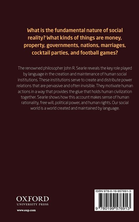 Produktbild: Making the Social World