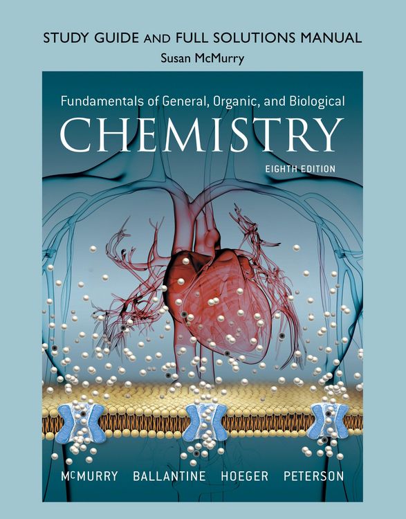 Produktbild: Student Study Guide and Solutions Manual for Fundamentals of General, Organic, and Biological Chemistry