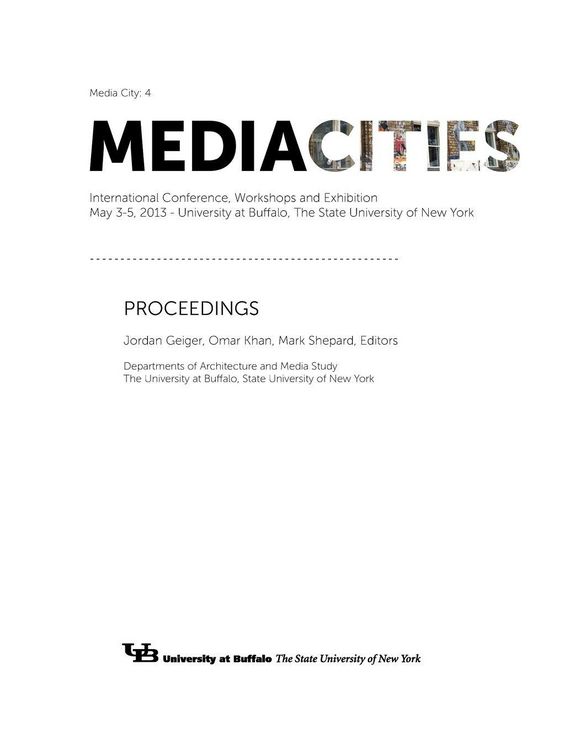 Produktbild: MediaCities