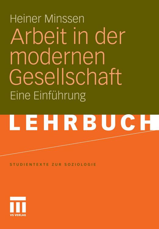 Produktbild: Arbeit in der modernen Gesellschaft