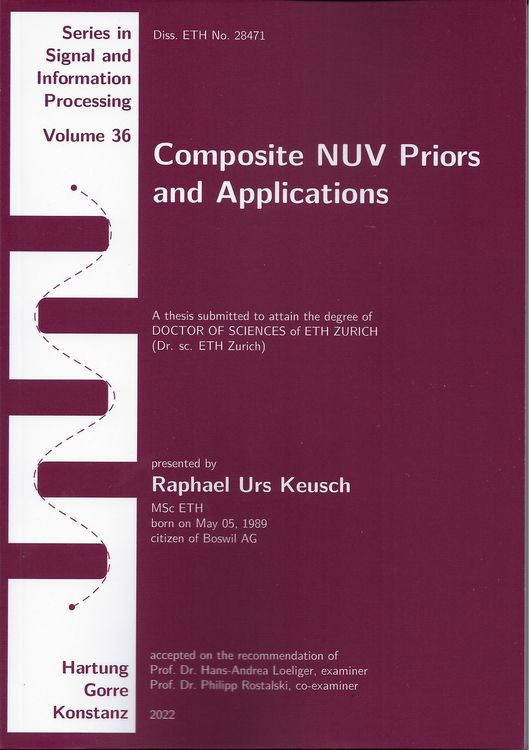 Produktbild: Composite NUV Priors and Applications