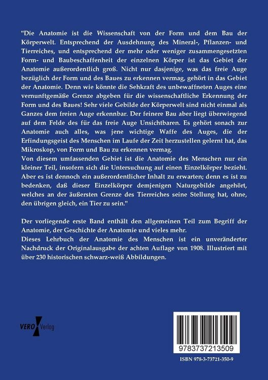 Produktbild: Rauber&acute;s Lehrbuch der Anatomie des Menschen