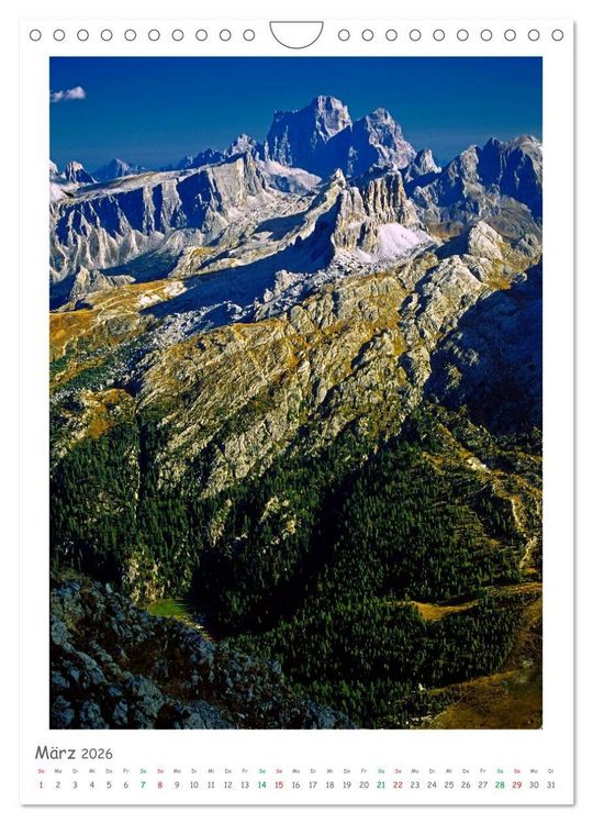 Produktbild: S&uuml;dtirol und Dolomiten (Wandkalender 2026 DIN A4 hoch), CALVENDO Monatskalender