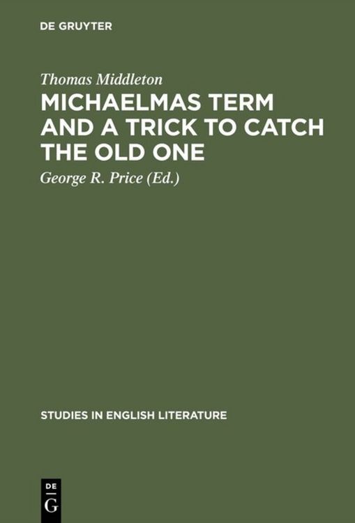 Produktbild: Michaelmas term and a trick to catch the old one
