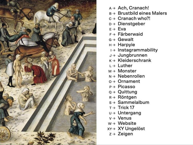 Produktbild: Lucas Cranach: A&ndash;Z