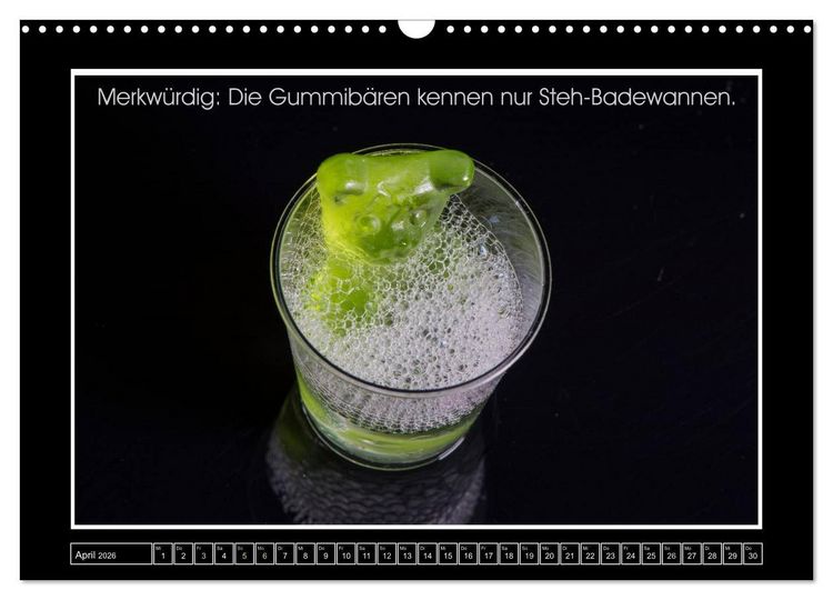 Produktbild: Wissenswertes aus der Welt der Gummib&auml;ren (Wandkalender 2026 DIN A3 quer), CALVENDO Monatskalender
