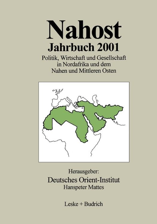 Produktbild: Nahost Jahrbuch 2001