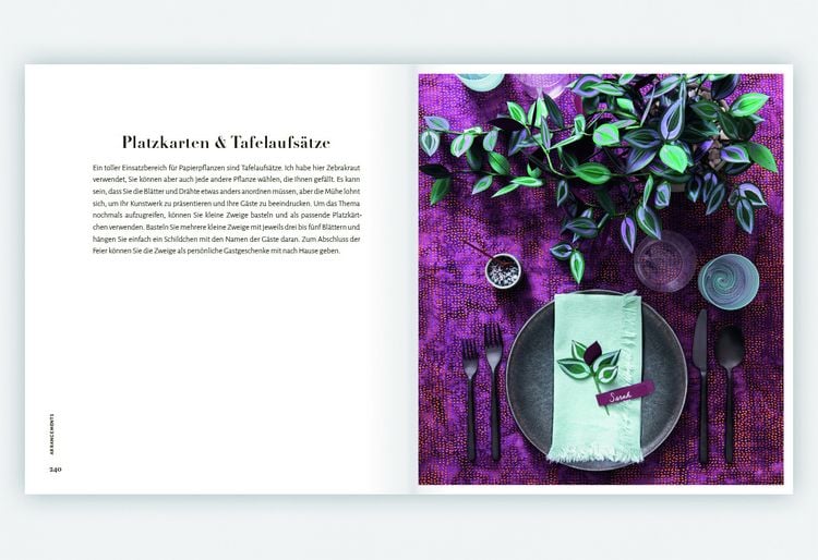 Produktbild: Zimmerpflanzen aus der Papierwerkstatt