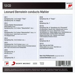 Produktbild: Leonard Bernstein Conducts Mahler