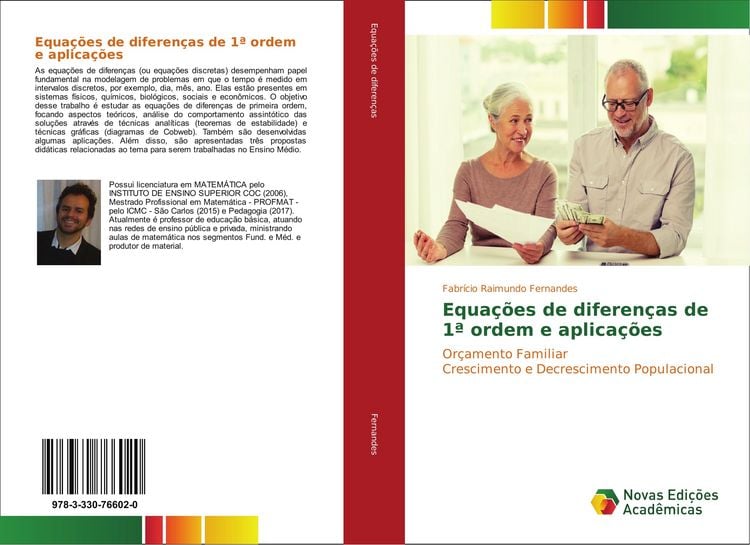 Produktbild: Equa&ccedil;&otilde;es de diferen&ccedil;as de 1&ordf; ordem e aplica&ccedil;&otilde;es
