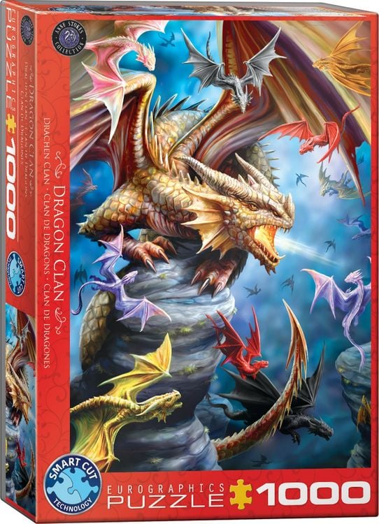 Produktbild: Dragon Clan by Ann Stokes 1000-Piece Puzzle