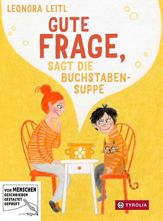 Produktbild: Gute Frage, sagt die Buchstabensuppe